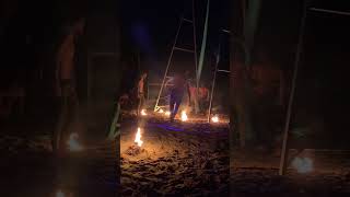 Fire Show in Port Villa  Efate Vanuatu fireshow [upl. by Israeli]