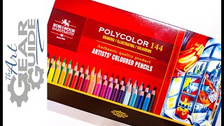 KohINoor Polycolor 144 Set Review [upl. by Llirrem]