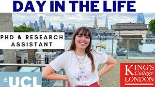 Day in the life of a research assistant amp PhD student [upl. by Nissensohn964]