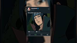 Uchiha clan 🥵  Mizukage spitting facts naruto anime [upl. by Maddock]