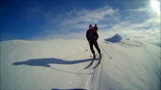 Karifjellet i Stryn 01 april 2013 [upl. by Adnohsed]