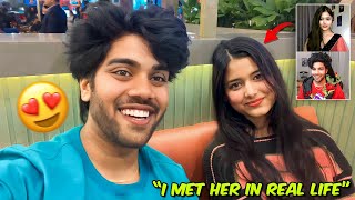 She Stole My Heart On OMEGLE 😍🙈 Omegle to Real Life 💘😜 Valentine Vlog 🤩DesigirlonOmegle MrNikhil [upl. by Llien]