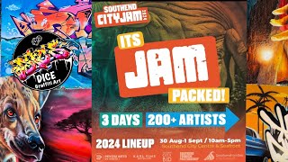 Southend City Jam 2024  Europes biggest Graffiti event [upl. by Dowling153]