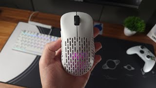 MELHOR mouse ultraleve ergonômico  Pulsar Xlite review PT BR [upl. by Wilkison]