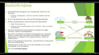 Klas 3 Mavo Thema 6 Ecologie Basisstof 3 Koolstof amp Stikstofkringloop [upl. by Rie]