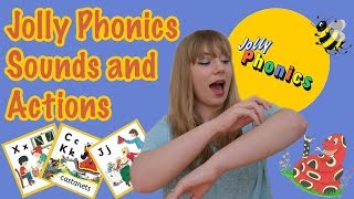 Jolly Phonics  Sounds and Actions [upl. by Cristine455]