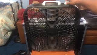 black lasko b20301 box fan [upl. by Oiludbo370]