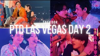 taekook PTD LAS VEGAS DAY 2  Jungkook sitting on Taehyungs lap [upl. by Ibrahim40]