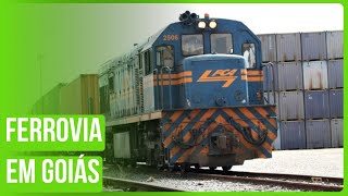 Governo de Goiás investimentos para trechos ferroviários [upl. by Atiekal]