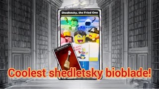 shedletsky bioblade is too OP blox cards [upl. by Kentiga]