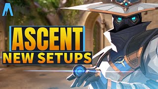 CYPHER ASCENT ALL LINEUPS SETUP GUIDE VALORANT 2023 [upl. by Gregorius617]