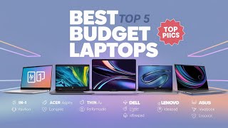 quotTop 5 Best Budget Laptops of 2024 💻  Affordable amp Powerful Picks Under 600quot [upl. by Ahsiniuq825]