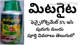 mitigate insecticide full details in telugu by httpswwwyoutubecomcinnovativefarmingtelugu [upl. by Bascomb]