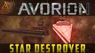 Avorion Star Destroyer Speed Build [upl. by Olemrac270]