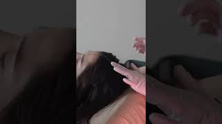 Relax with this gentle point pressure and sensory test 💆‍♀️✨ asmr lighttriggers asmrrealperson [upl. by Mickie]