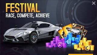 Asphalt 8 Mazzanti Evantra Millecavalli and How to get Festival Rewards [upl. by Brok]