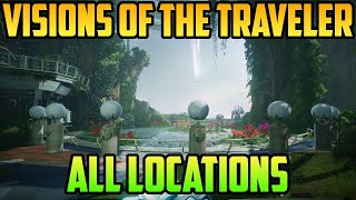 Visions of the Traveler all locations  Destiny 2 [upl. by Varien826]