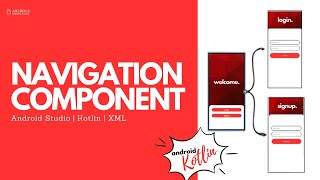 Navigation Component in Android Studio using Kotlin  Android Knowledge [upl. by Sahcnip]