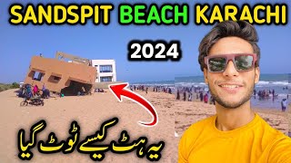 Sandspit Beach Karachi 2024 rajabbutt94 DuckyBhai [upl. by Ulu323]