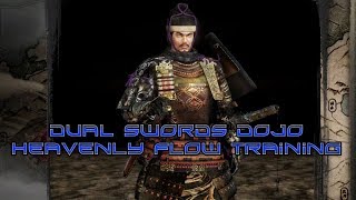 NIOH  HEAVENLY FLOW PARRY PRACTICE  DOJO DUAL SWORDS TRAINING [upl. by Siger]