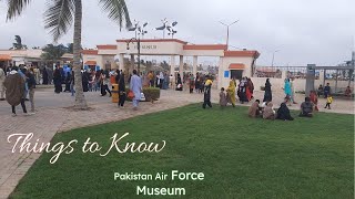 PAF Museum Karachi  Museum Park Karachi Pakistan Air Force Museum 2024  Complete Visit [upl. by Lynnea130]