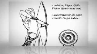 Bogenschießen online Langbogenpfeile Bogen online Bowhunting Pfalz [upl. by Topliffe]