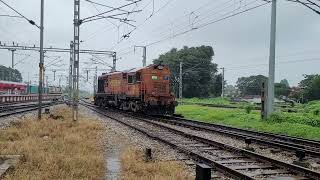 Ludhianas Alco WDM3A 16356 roams around Dehradun stationAlco on shunting dutyIndian Railways [upl. by Arreit482]