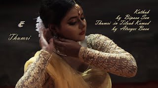 Kathak DanceThumri Kathak Classical Music and Dance VideoRaga Tilok KamodSarengiTabla [upl. by Eirrot]