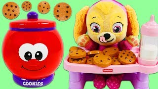 Paw Patrol Baby Skye With Count And Learn Cookie Jar [upl. by Cappella]