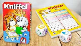 KNIFFEL KIDS  Spielregeln TV Spielanleitung Deutsch  SCHMIDT SPIELE WÜRFEL [upl. by Berardo]