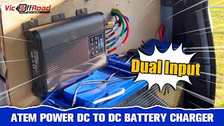 Review  ATEM POWER DCDC Battery Charger [upl. by Nelak]