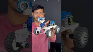 Obstacle Avoiding Robot  4x4 Car  Best Project 😎 shorts [upl. by Harbot]