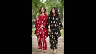 Twins sisters dress design latest plz 1 subscribe [upl. by Arimay]