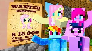 Fluttershy Is Wanted In Minecraft [upl. by Toogood]