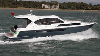 Broom 35 Coupe tested by Motor Boats Monthly [upl. by Eneirda]