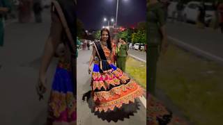 Khalasi 💃divi ki tvv•divikitvv dandiya dandiyanight garbaoutfits garba dussehra viralvideo [upl. by Adah583]