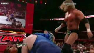 WWE The Raw Roster Attacks The Big Show [upl. by Animlehliw]