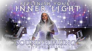 Replenish Your Inner Light  Deep Meditative Sound Healing  Angelic Voice amp Singing Bowls  432hz [upl. by Catt]