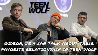 JR Bourne Gideon Emery amp Ian Nelson talk about their favorite relationships amp villains in Teen Wolf [upl. by Larcher633]