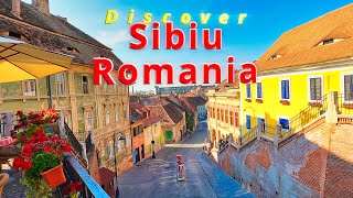 SIBIU ROMANIA HISTORIC OLD TOWN AND TOP THINGS TO SEE [upl. by Assirrem869]