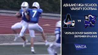 Ashland High School Varsity Football vs Dover Sherborn September 8th 2023 [upl. by Maclaine]