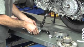 Malossi Variator Kit Installation for Piaggio BV350 [upl. by Ahsaret929]