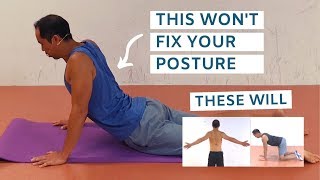 These 3 Popular Thoracic Mobility Exercises Wont Fix Your Hunchback [upl. by Miki]