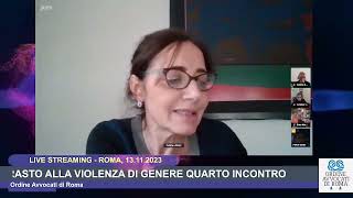 CORSO DI FORMAZIONE PREVENZIONE E CONTRASTO ALLA VIOLENZA DI GENERE  13112023 [upl. by Kesley]