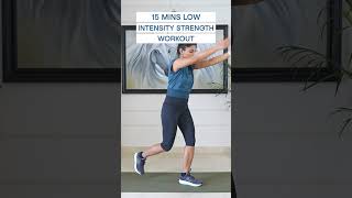 15Minute Strength Workout Low Intensity High Results [upl. by Akem515]