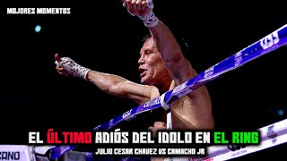 MEJORES MOMENTOS El adiós de Julio César Chávez en el Boxeo Chavez vs Macho Camacho jr [upl. by Freberg]