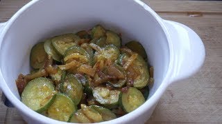 How to make Vegetable curry  Courgette Curry [upl. by Hairem379]