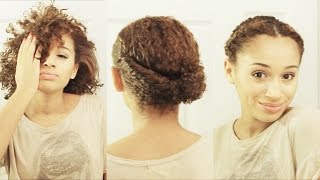 10 Hairstyles for SHORT Curly Hair [upl. by Ahsener]