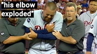 The Most Intense Career Ending Injuries in MLB History [upl. by Nivi807]