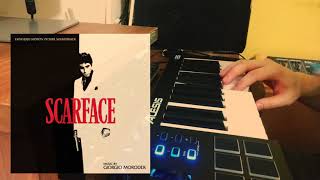 Scarface Intro Theme cover Synthguitar cover [upl. by Jorgenson]